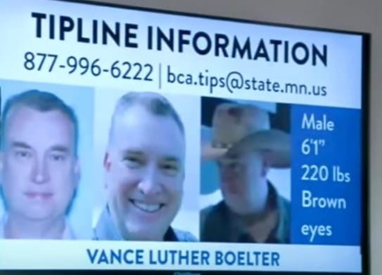 Police released Vance Boelter's photo