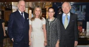 Judy Ellis Glickman's photo with her husband and relatives 