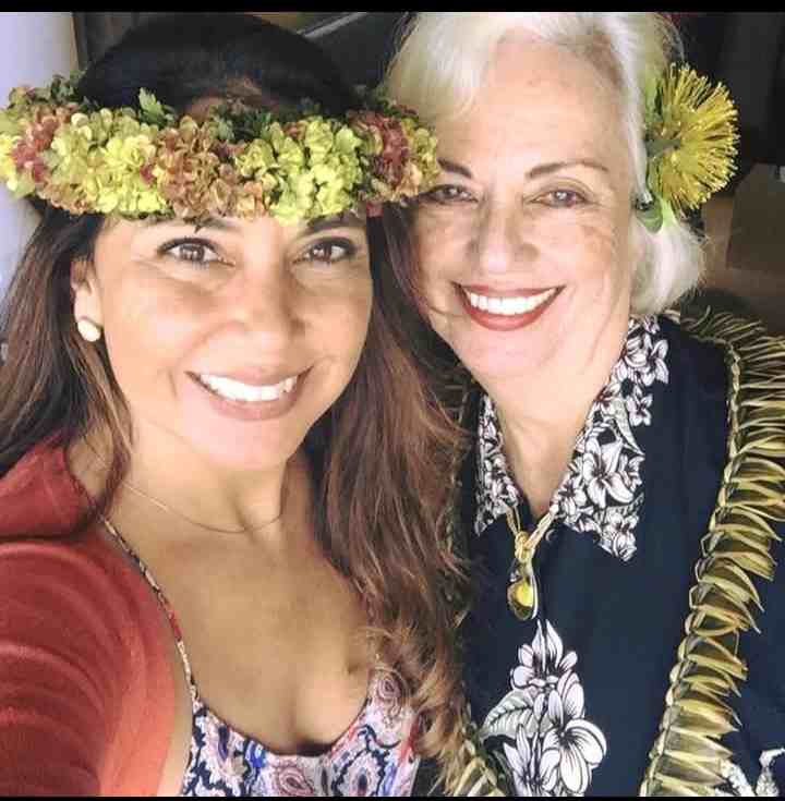 Jalene Kanani Bell and her mother photo