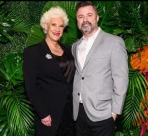 Stuart Claxton and his wife photo 