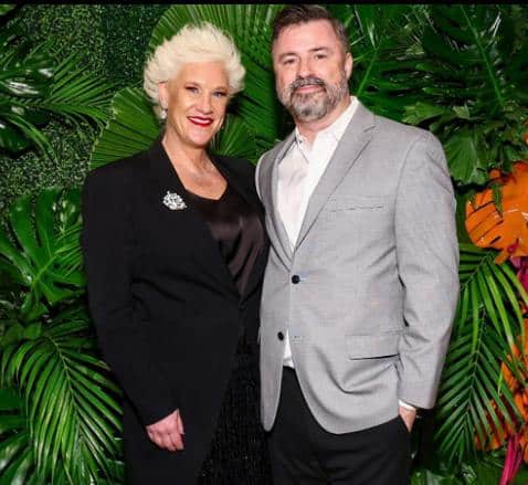 Stuart Claxton and his wife photo