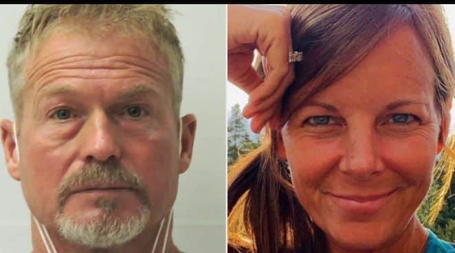 Barry Morphew and his wife photo