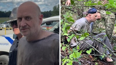 Grant Hardin was recaptured in Arkansas after escaping prison photo