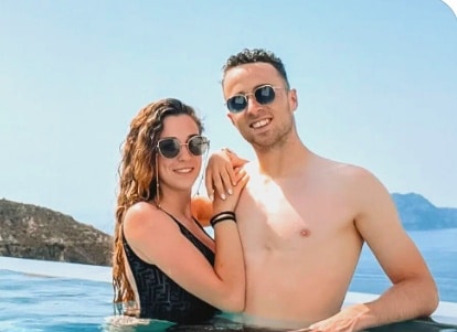 Diogo Jota enjoying with wife Rute Cardoso photo ( Instagram )