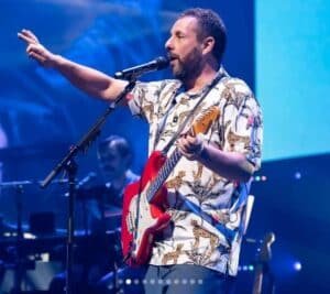 Adam Sandler's performed image in Friday (Instagram)