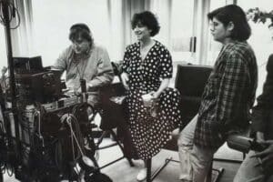 Jackie Burch with family 
