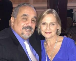 Willie Colón with his wife Julia Colón Craig