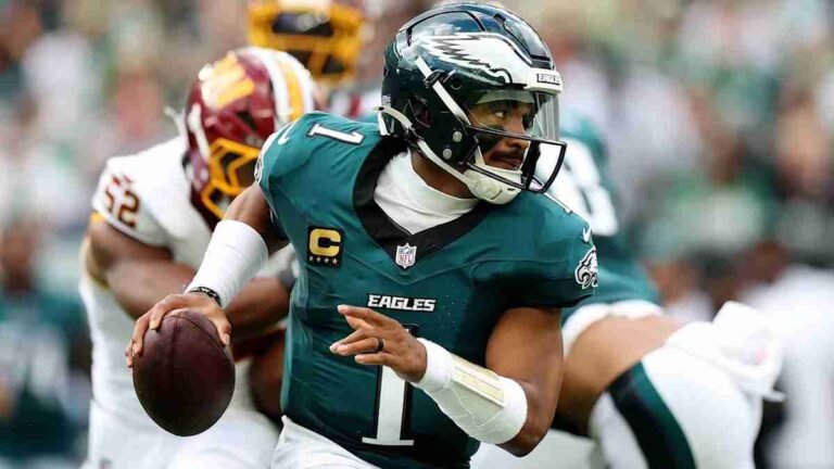 Jalen Hurts (Photo credit: Getty)